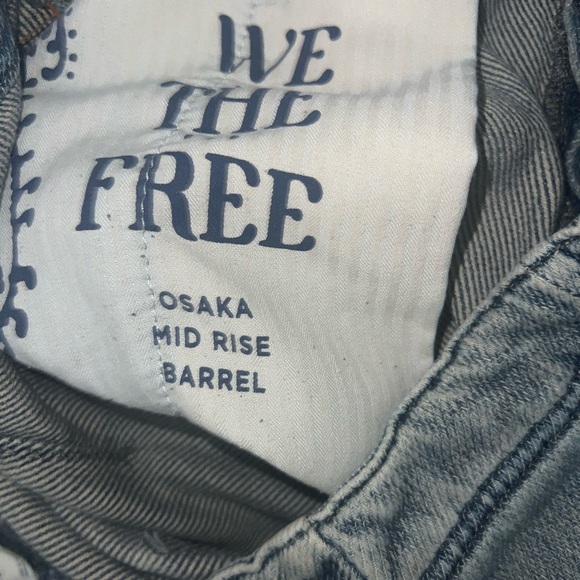 WE THE FREE OSAKA mid rise barrel jeans - Picture 8 of 8